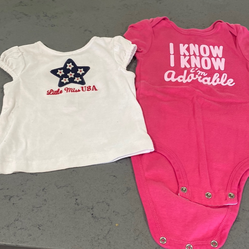 America t! ( with an extra onesie thrown in)